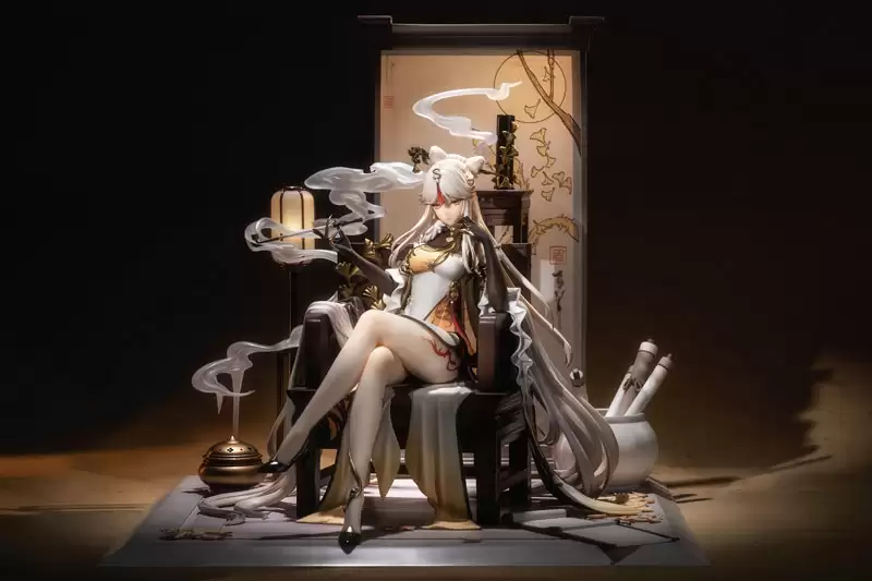 ������� Genshin Impact Ningguang Gold Leaf and Pearly Jade Ver. 1/7 Complete Figure