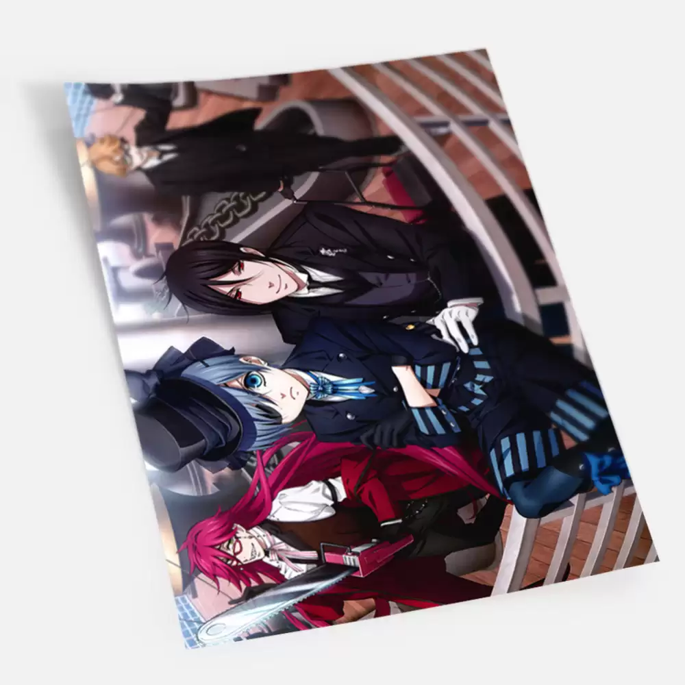 ������ ������ ���������: Book of the Atlantic Grell, Ciel, Sebastian, Ronald