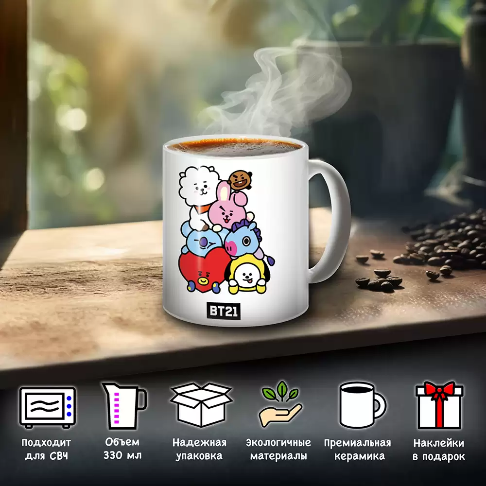 ������ "BTS" Mascots BT21