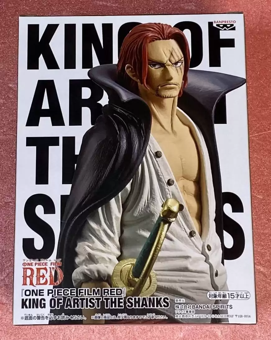 ������� Banpresto One Piece King of Artist The Shanks Film Red