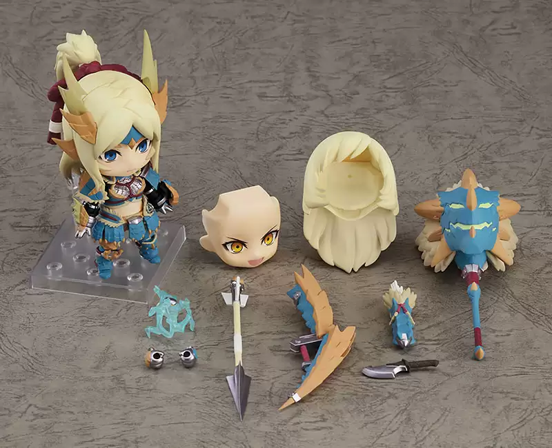 ������� Nendoroid 1407?DX Monster Hunter World: Iceborne Female Hunter Zinogre Alpha Armor Ver.