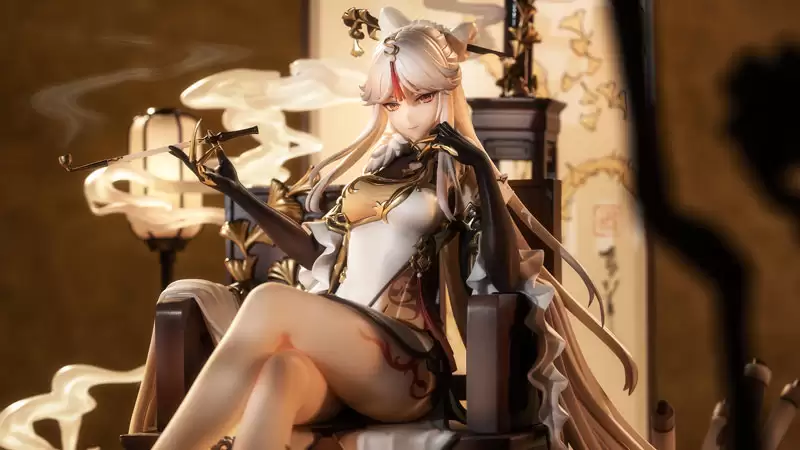 ������� Genshin Impact Ningguang Gold Leaf and Pearly Jade Ver. 1/7 Complete Figure