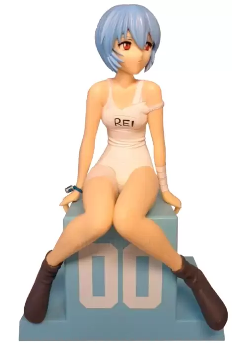 ������� Sega Evangelion Rei Ayanami School White Swimsuit 2005
