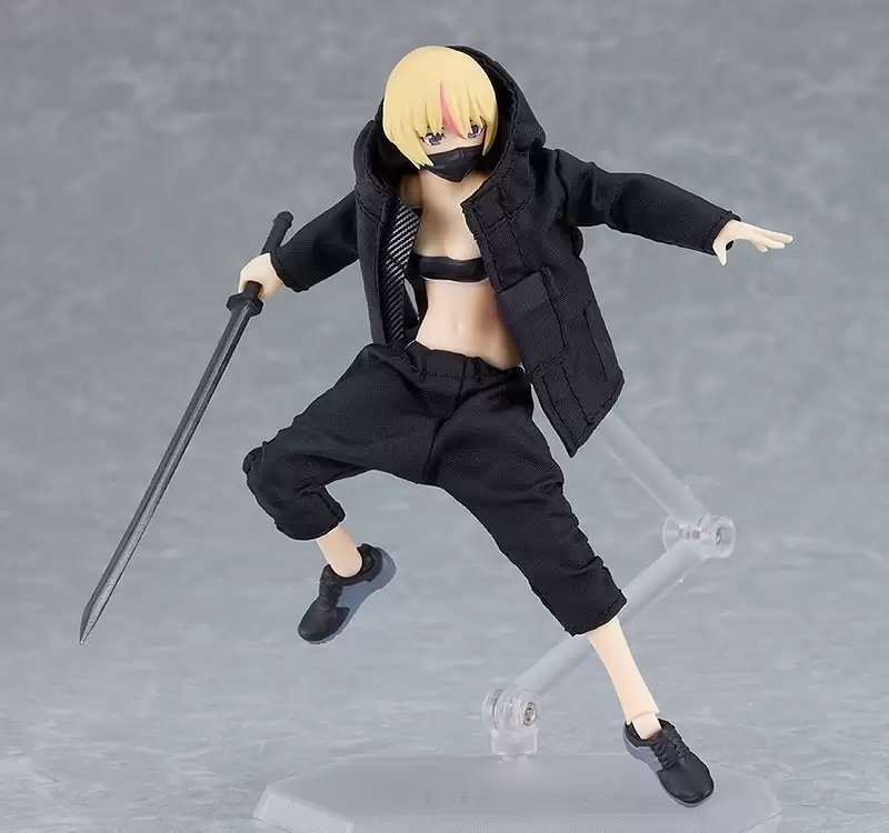 ������� figma Female Body (Yuki) with Techwear Outfit