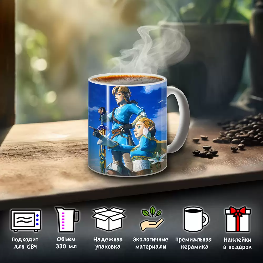 ������ ������� � ������: Breath of the Wild - Link � Princess Zelda