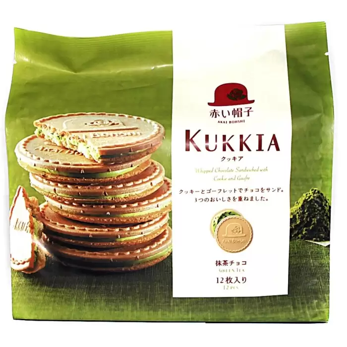 ������� � ��������� � ������� ���� "Kukkia" Green Tea Chocolate