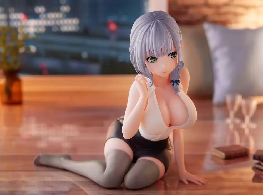 ������� Hololive Shirogane Noel Relax Time Figure (Office Style Ver.)