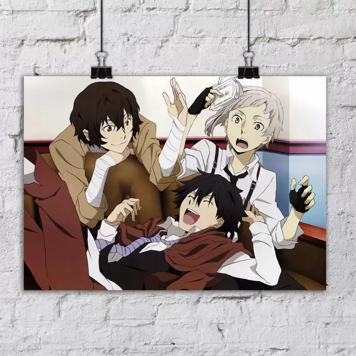����� ������ ������� �� �������� ���� Osamu Dazai, Ranpo Edogawa, Atsushi Nakajima