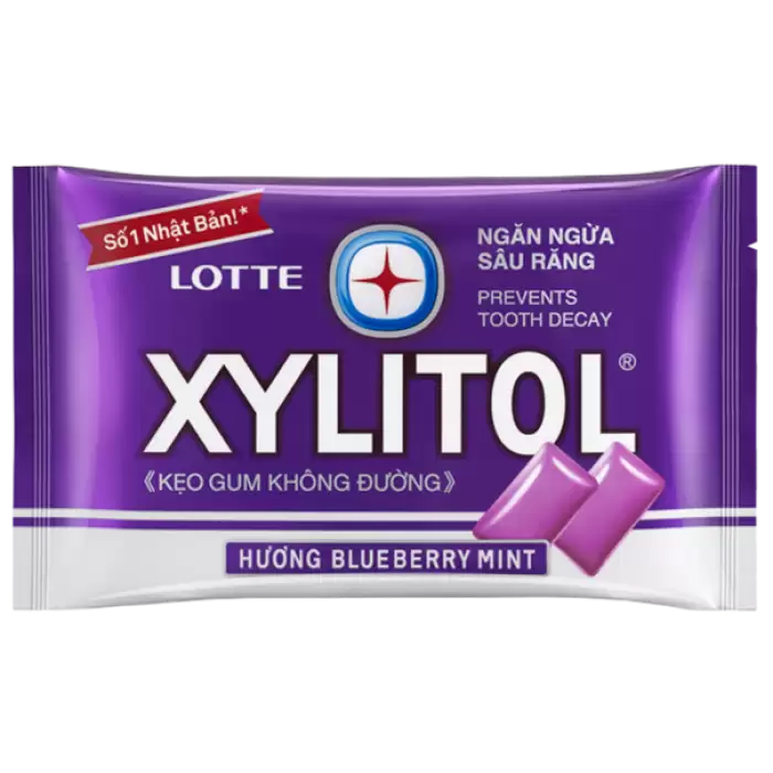 ����������� ������� �� ������ �������� � ���� Xylitol Blueberry Mint