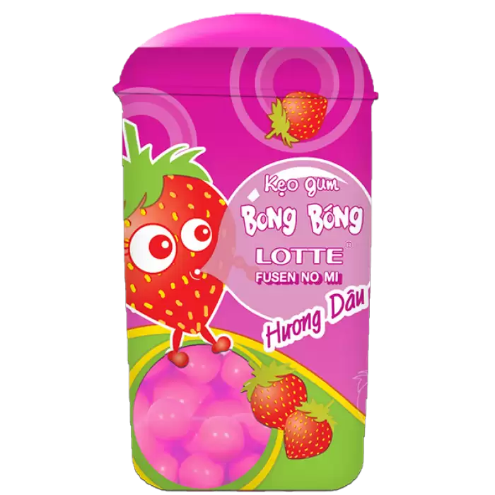 ����������� ������� Lotte ����� Fuusen No Mi Strawberry �� ������ ��������