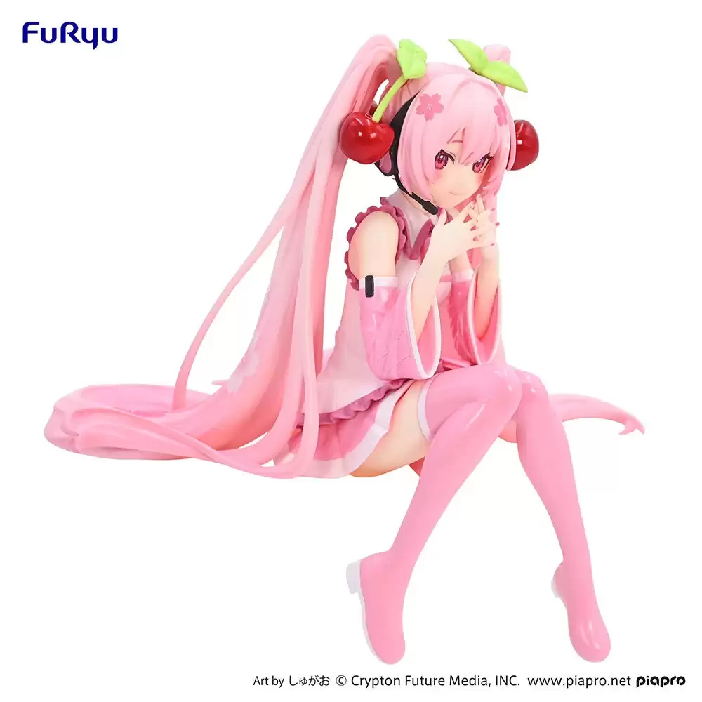 ������� FuRyu Vocaloid Noodle Stopper Figure Sakura Miku 2023 Ver.