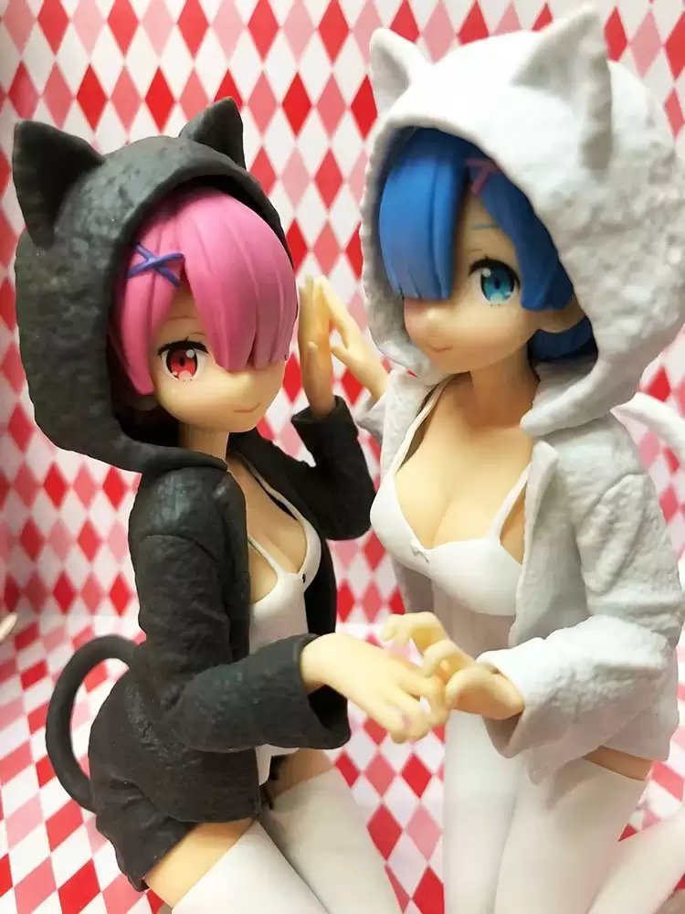 ����� ������� ����� � �������������� ���� � ���� Rem & Ram Nyanko mode