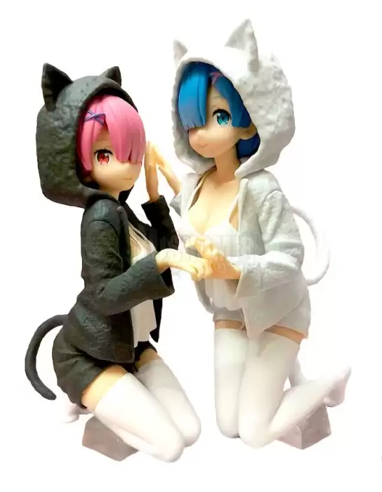 ����� ������� ����� � �������������� ���� � ���� Rem & Ram Nyanko mode