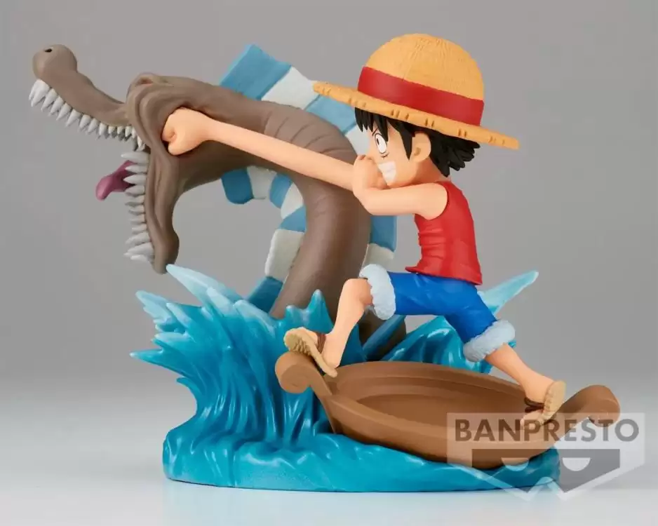 ������� One Piece World Collectable Figure Monkey D. Luffy vs Local Sea Monster