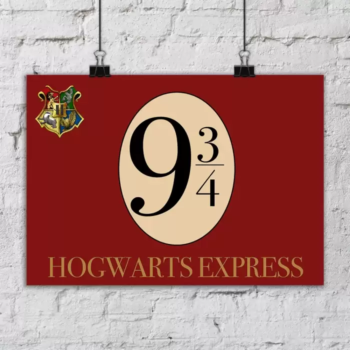 ������ ����� ������ Hogwarts Express Platform 9 3/4