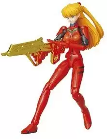 ������� Evangelion Microman Micro Action Series: Souryuu Asuka Langley Plugsuit ver. Gold ver.
