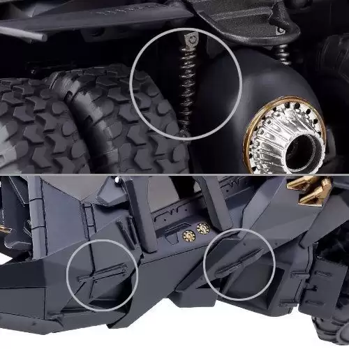 ������� Kaiyodo Sci-Fi Revoltech #043 The Dark Knight Rises Tumbler Vehicle