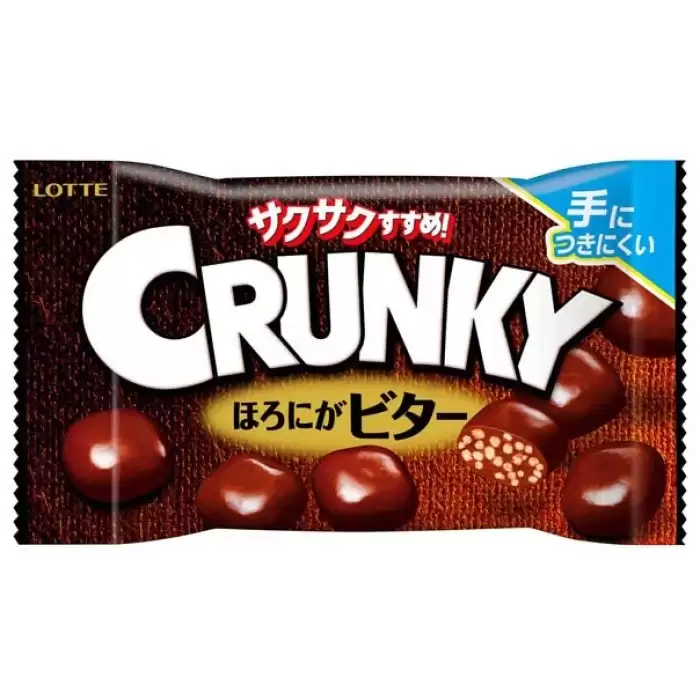 ��������� ������ �������� �������� � ���������� ������ "Crunky Popjoy Bitter Chocolate"