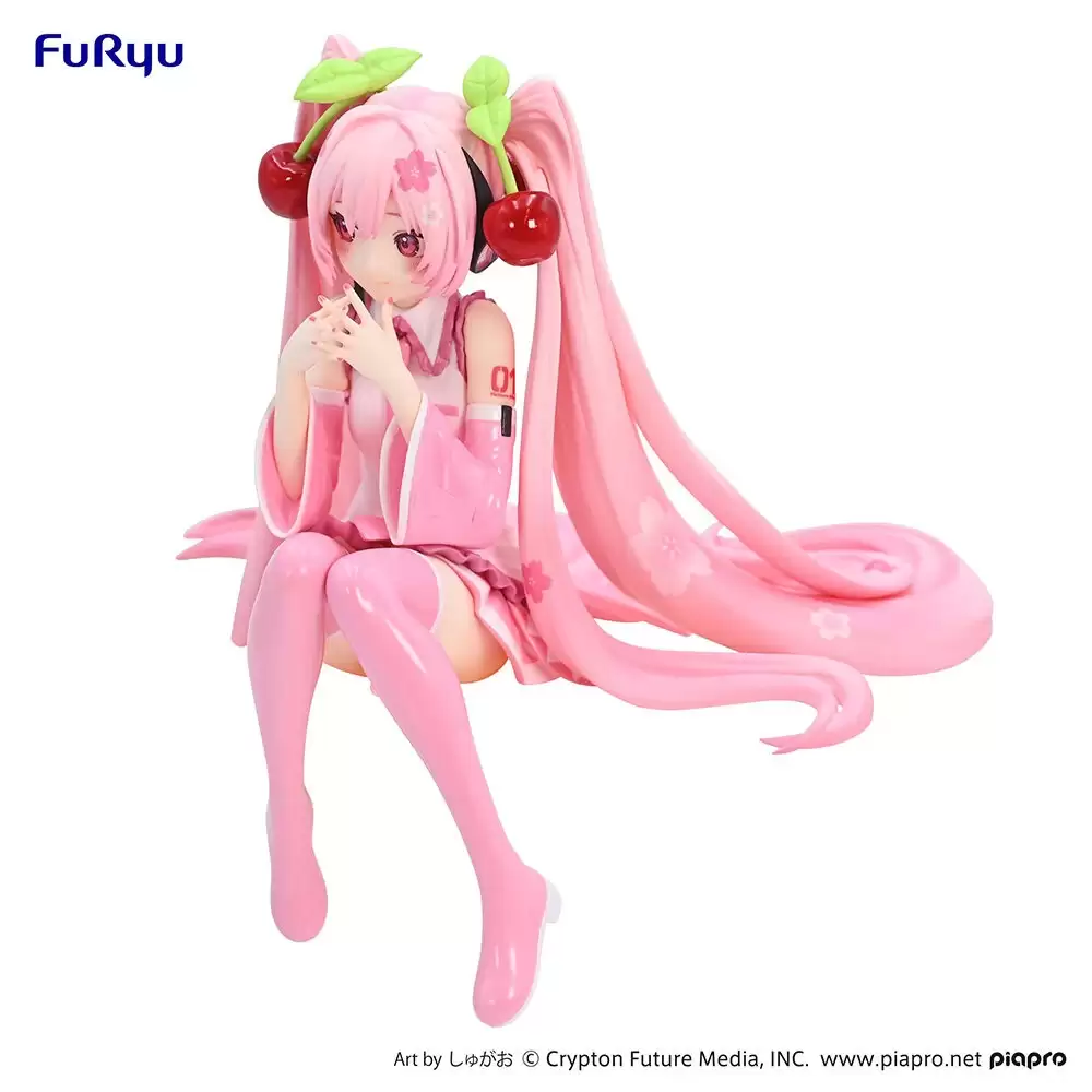 ������� FuRyu Vocaloid Noodle Stopper Figure Sakura Miku 2023 Ver.
