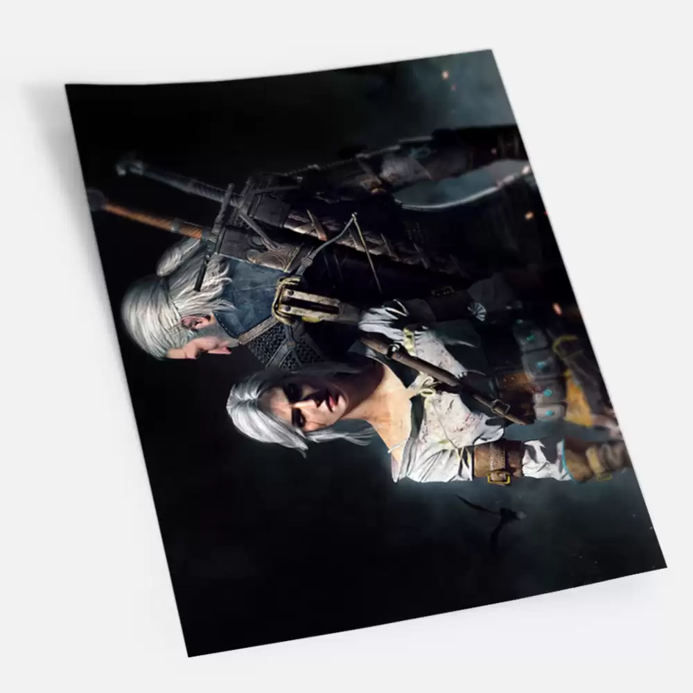 ������ ������� 3 Wild Hunt Geralt and Ciri