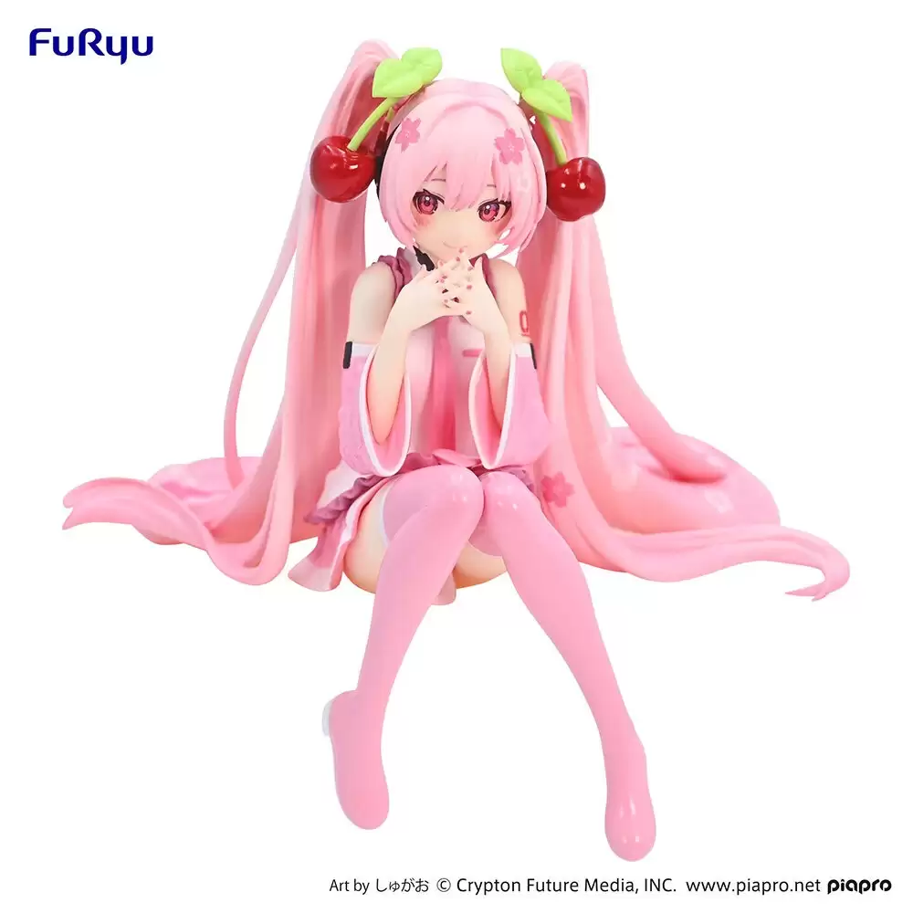 ������� FuRyu Vocaloid Noodle Stopper Figure Sakura Miku 2023 Ver.