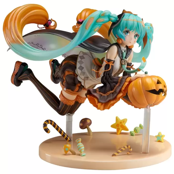 ������� Hatsune Miku TRICK or MIKU illustration by Hidari