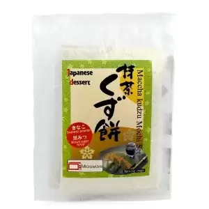 ������ ����� ���� � ������� ���� Macha Kudzu Mochi