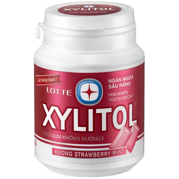 ����������� ������� Lotte ����� Xylitol Cool Mint �� ������ �������� � ���� � �������