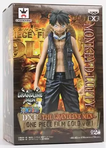 ������� Banpresto One Piece DXF Monkey D. Luffy Film Gold The Grandline Men Vol.1