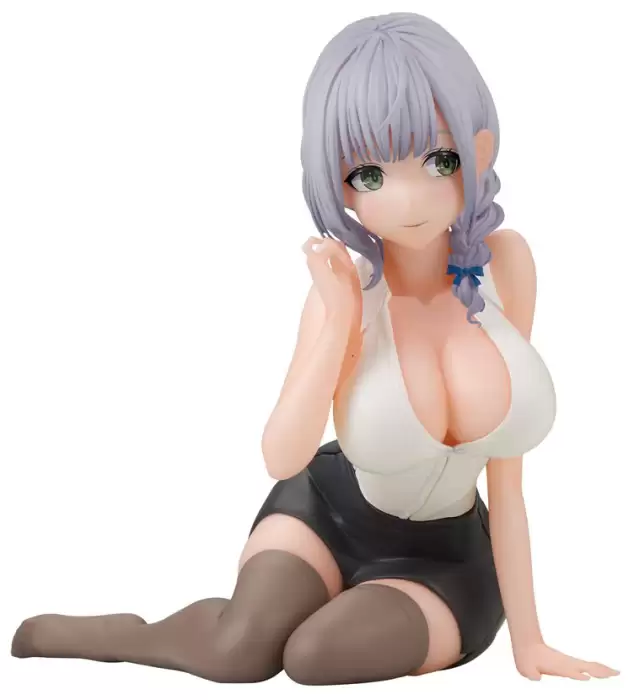 ������� Hololive Shirogane Noel Relax Time Figure (Office Style Ver.)