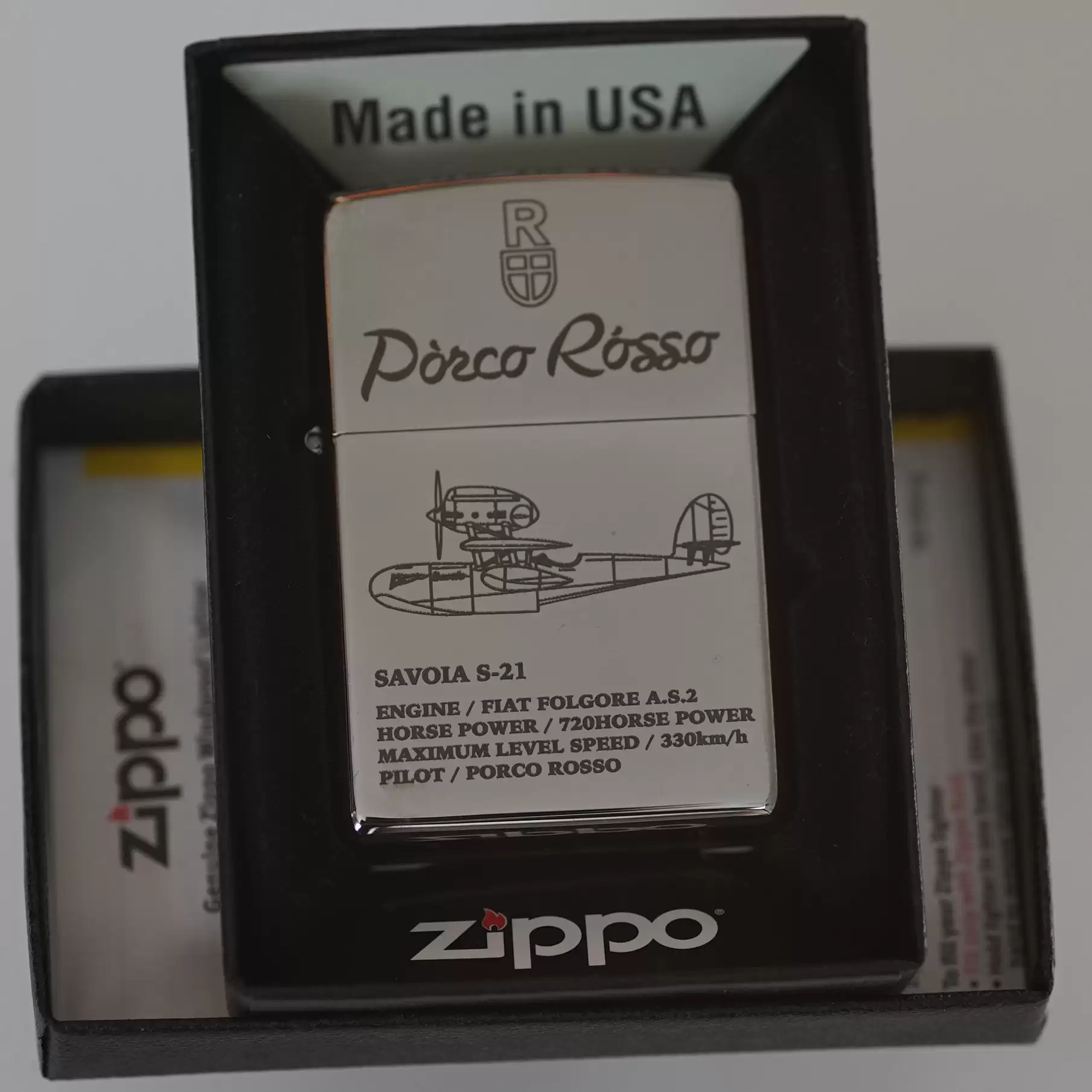 ��������� ������������ Zippo Porco Rosso