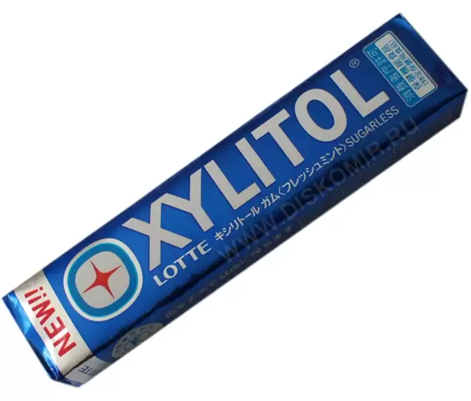 �������� ����������� ������� Lotte ����� Xilitol Gum Fresh Mint (���������)