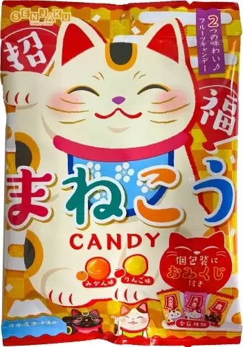 Senjaku ��������� �������� (�������� � ������) "Manekineko" � ��������� "Omikuji"
