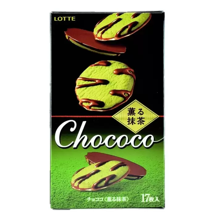 ���������� ������� � ������ ���� ����� "Chococo Biscuit Green Tea"