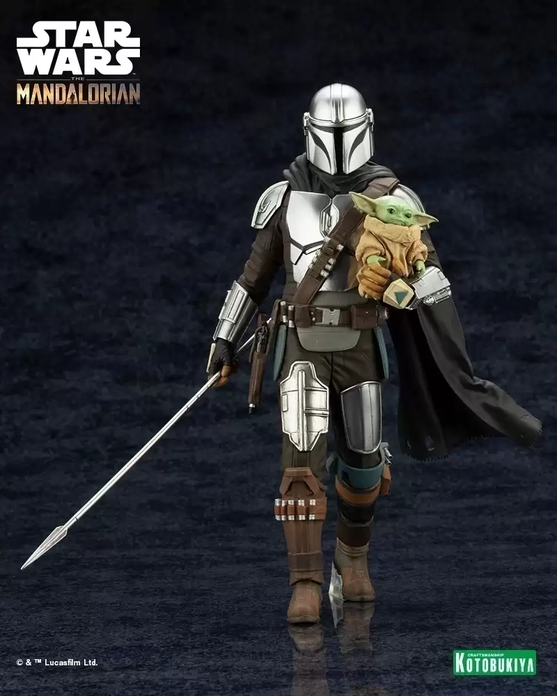 ������� Star Wars The Mandalorian: Mandalorian & Grogu with Beskar Staff