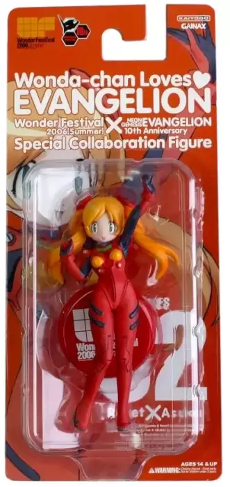������� Kaiyodo Evangelion Wonda-Chan Loves Reset x Asuka