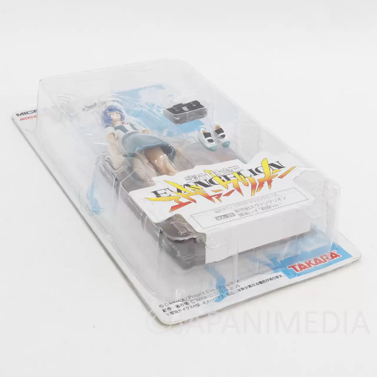 ������� Evangelion Microman Micro Action Series: Ayanami Rei School Uniform MA-25 Takara