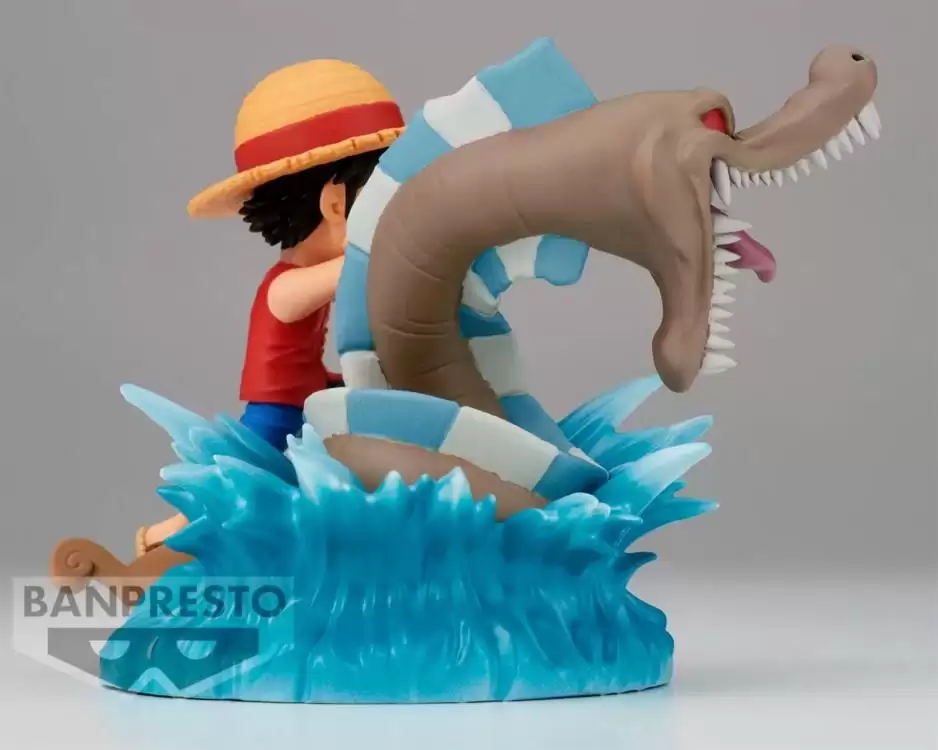 ������� One Piece World Collectable Figure Monkey D. Luffy vs Local Sea Monster