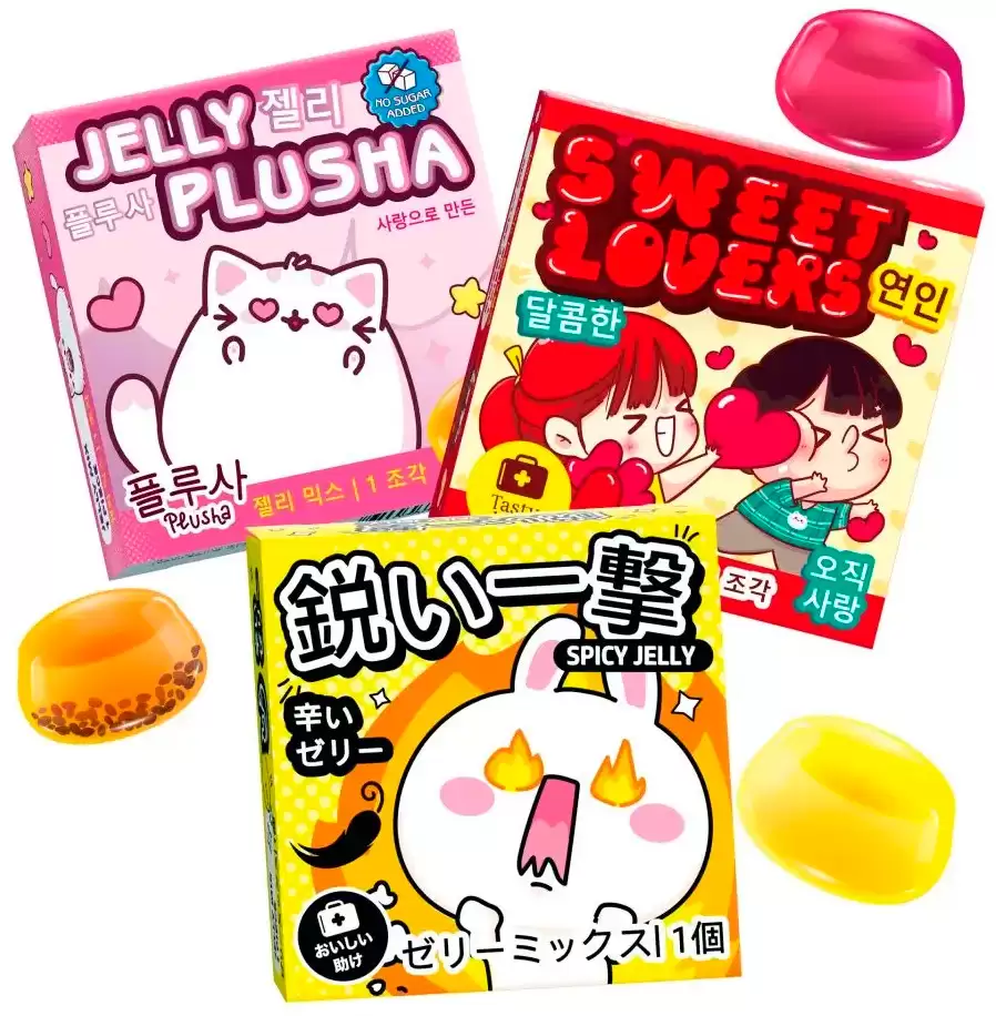 ����� ��������� ���������  �� 3-� ���� (Jelly Plusha, Spicy Jelly,  Sweet Lovers)