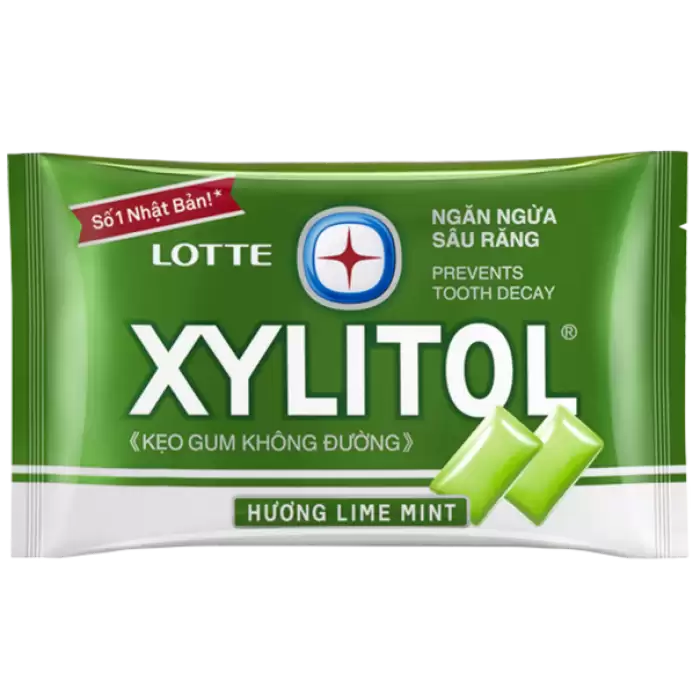 ����������� ������� �� ������ ����� � ���� Xylitol Lime Mint