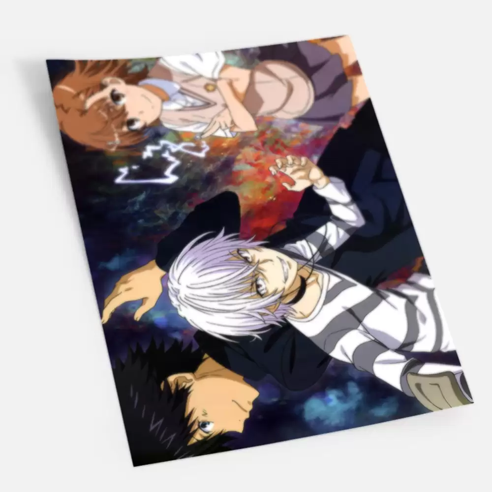 ������ To Aru Majutsu no Index - Accelerator, Mikoto Misaka, Touma Kamijou