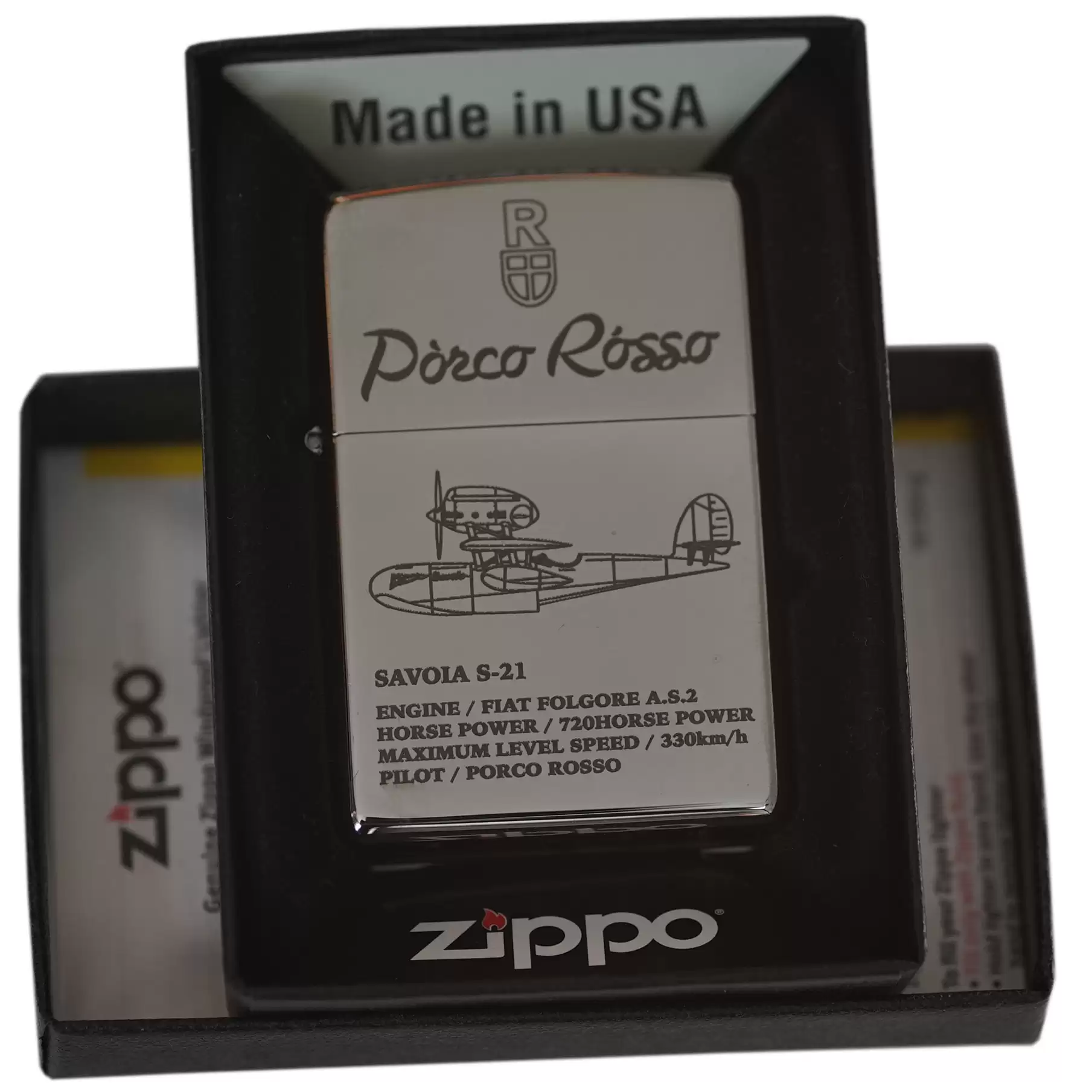 ��������� ������������ Zippo Porco Rosso