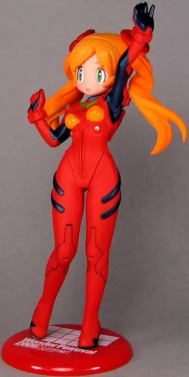������� Kaiyodo Evangelion Wonda-Chan Loves Reset x Asuka