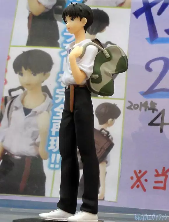 ������� Kaiyodo Evangelion Kadokawa Shinji Ikari Young Ace School Uniform Appendix