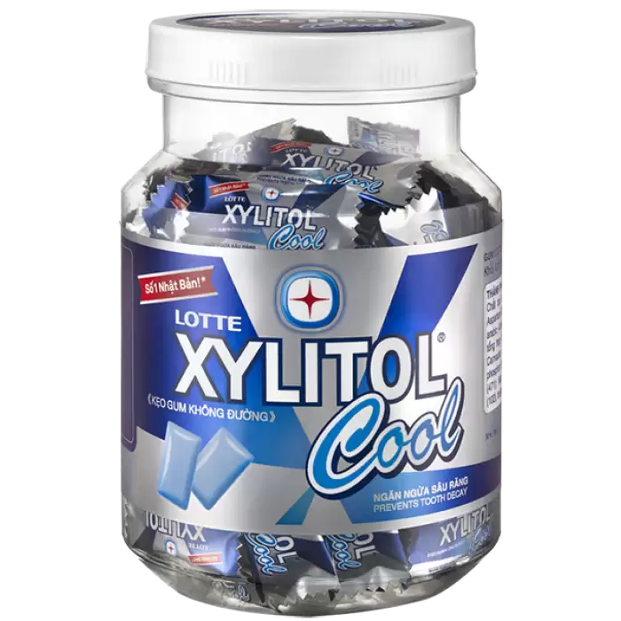 ����������� ������� Lotte ����� Xylitol Cool Mint ���������� ���������� ���� � �����