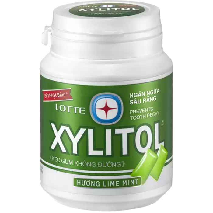����������� ������� Lotte ����� Xylitol Cool Mint �� ������ ����� � ���� � �������
