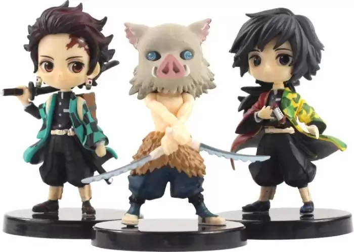 ������� "������, ����������� �������" Tanjirou, Inosuke � Giyuu Tomioka