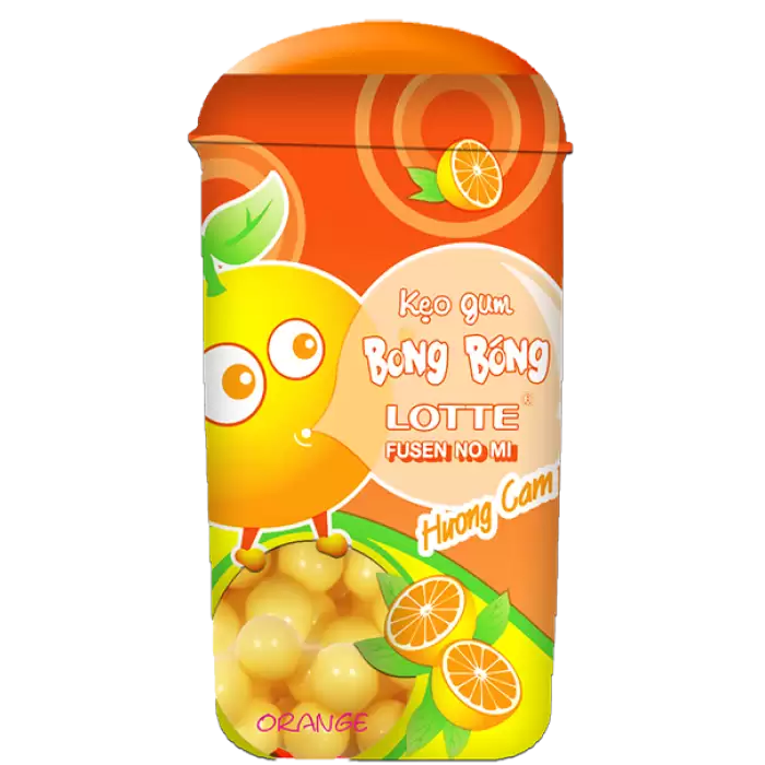 ����������� ������� Lotte ����� Fuusen No Mi Orange �� ������ ���������