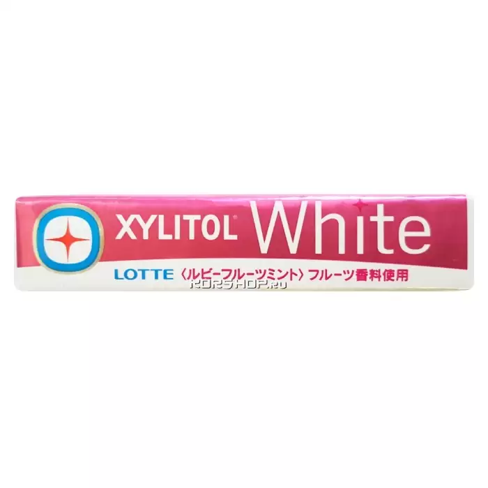����������� ������� � ��������-������ ������ Xylitol White Fruit Mint