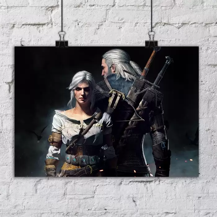 ������ ������� 3 Wild Hunt Geralt and Ciri